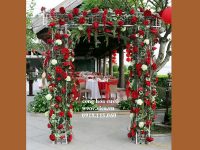 Cổng hoa lễ cưới, cổng hoa cưới, cổng đám cưới mới nhất đẹp nhất