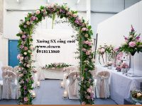 Giá bán cổng cưới hoa giả