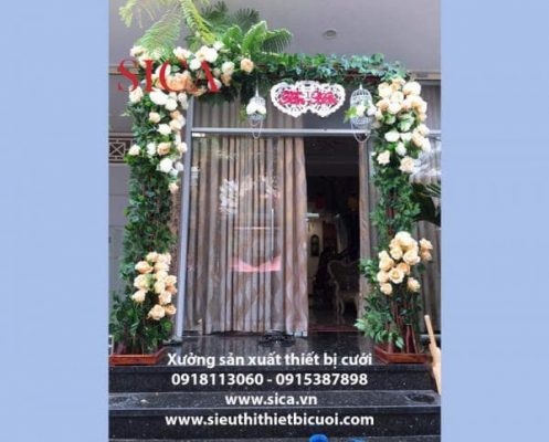 Bán cổng hoa trang trí rạp cưới