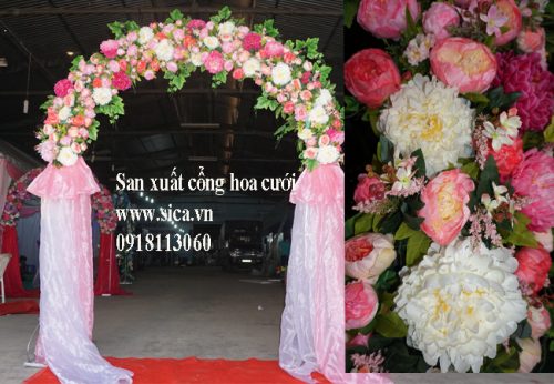 Cổng hoa cưới giả, nơi bán cổng hoa cưới
