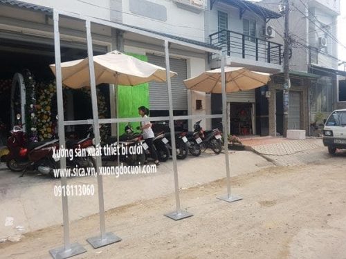 Bộ khung treo màng trang trí gia tiên