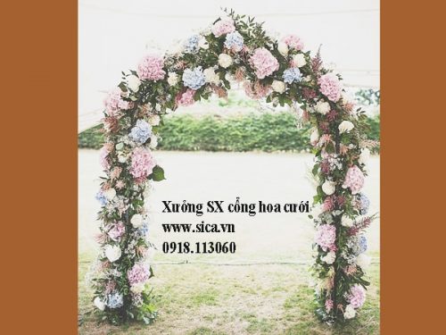 Cổng hoa cưới đẹp CH-023