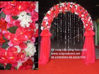 Chuyên bán cổng hoa cưới theo yêu cầu