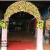 Nơi bán cổng cưới hoa vải đẹp lạ