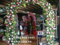 Điểm bán cổng hoa cưới hiện đại