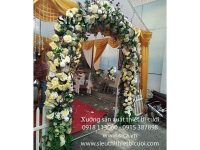 Cổng cưới kết hoa giá rẻ