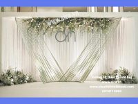 Trang trí nhà hàng tiệc cưới bằng tấm phông đẹp
