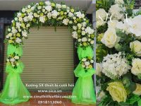 Trang trí cổng hoa đẹp