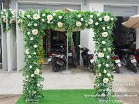 Chuyên sản xuất cổng cưới hoa giả