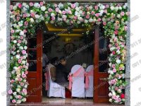 Cổng hoa trang trí tiệc cưới giá rẻ đẹp