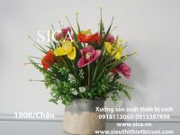 Sản xuất chậu hoa trang trí giá rẻ đẹp